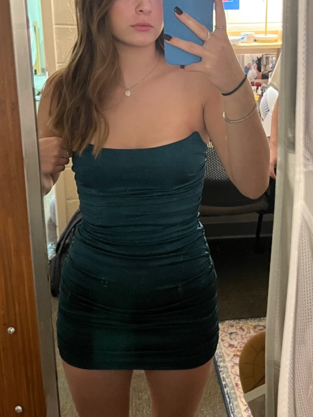 Lucy in the Sky Strapless Dress